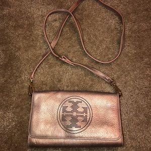 Tory Burch Rose Gold Crossbody